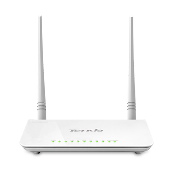 Tenda Wireless N300 ADSL2+/3G Modem Router รุ่น D303 (สีขาว)
