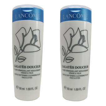 Lancome Galateis Douceur Cleansing Fluid For Face and Eye (50ml. x 2 ขวด)