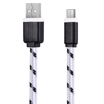 2M Type C USB 3. 1 Transfer Data Charging Cable (White)