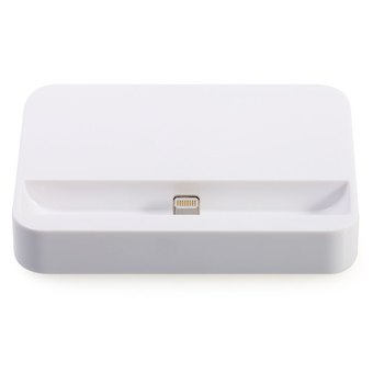 8Pin Desktop Charger Dock Portable Charging Station for iPhone 5 5s 6 6s 6plus 6sPlus (White) - Intl