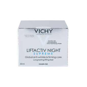 VICHY Liftactiv ลิฟแอคทีฟ เดิร์มซอร์ส ไนท์ ครีม 50 มล. [ฟรี! Aqualia night spa 2 มล. X 2 ซอง และ น้ำแร่สเปรย์ 50 มล.]