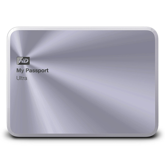 WD MY PASSPORT ULTRA 1TB Metal Edition (WDBTYH0010BSL) - Silver