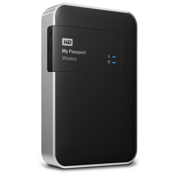 WD WESTERN HDD Hard Disk External 1.0 TB 5400RPM MY PASSPORT WIRELESS รุ่น WDBK8Z0010BBK