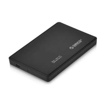 ORICO 2588US-BK Tool Free 2.5” SATA to USB 2.0 External Hard Drive Enclosure (Black)