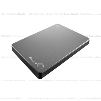 Seagate Backup Plus Portable Drive ความจุ 1TB ฮาร์ดดิสเก็บข้อมูลแบบพกพา (Silver) STDR1000301