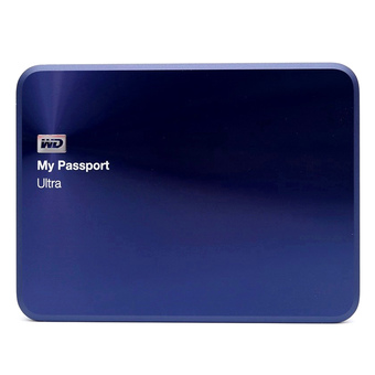 WD MY PASSPORT ULTRA 1TB Metal Edition (WDBTYH0010BBA) - Blue Black