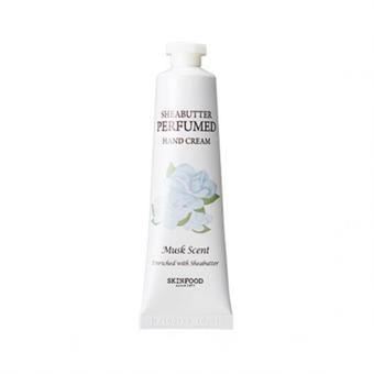 SkinFood Shea Butter Perfumed Hand Cream ครีมทามือ # Musk Scent (สูตรมัค)