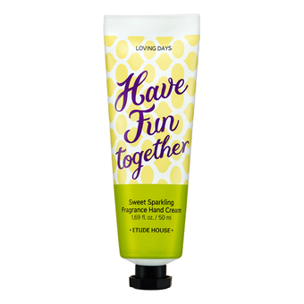 Etude House ครีมทามือ Loving Days Sweet Sparkling Fragrance Hand Cream 50ml #Have Fun Together