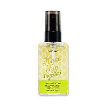 Etude House น้ำหอม Loving Days Sweet Sparkling Fragrance Mist 60ml #กลิ่นHave Fun Together