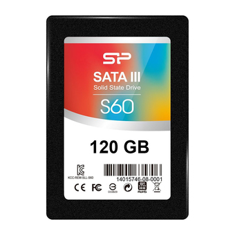 SILICON POWER HDD - Hard Disk SSD 120 GB. S60 (SSD-SCP-S60120G)