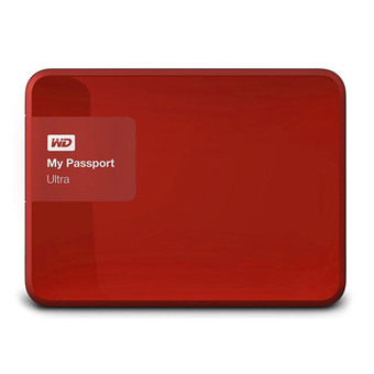 WESTERN HDD Hard Disk External 2.5 2TB WD MY PASSPORT ULTRA RED (WDBBKD0020BRD)