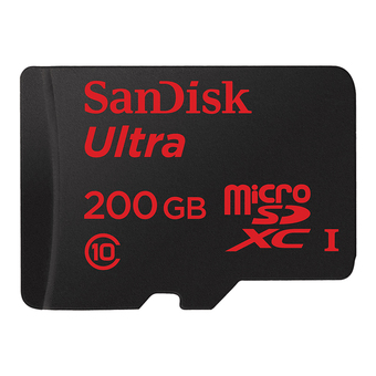 SANDISK DIGITAL MEDIA CARD 200 GB. MICRO SD CARD Ultra Class10 (SDSDQUAN_200G_G4A)