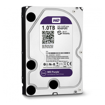 WD Purple SATA 1.0 TB,7200RPM,64 MB (CCTV Harddisk)