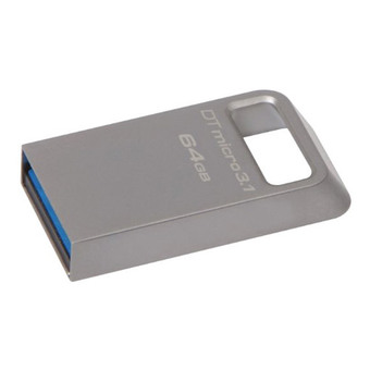 KINGSTON FLASH DRIVE 64 GB. FLASH DRIVE KINGSTON (DTMC3/64GB) USB 3.1