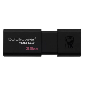 KINGSTON FLASH DRIVE 32 GB. DT100G3/32GBFR USB 3.1