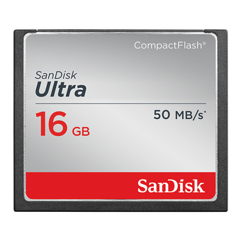 SANDISK DIGITAL MEDIA CARD 16 GB. COMPACT FLASH Ultra (SDCFHS-016G-G46)