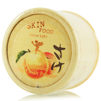 SkinFood Peach Sake Silky Finish Powder 15 g แป้งฝุ่นพีชสาเก