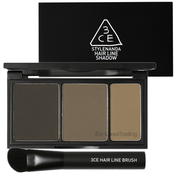 3CE Stylenanda Hair Line Shadow # Natural Ash พาเลตเพิ่มไรผม เขียนคิ้ว และเฉดดิ่ง