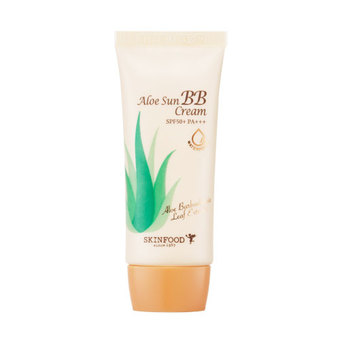 SKINFOOD บีบีว่านหางจระเข้กันแดด Aloe Sun BB Cream SPF50+/PA+++ 50g เบอร์ 1 ผิวขาว