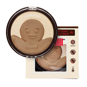 Etude House Snowy Dessert Ginger Cookie Contour Maker 9g.เฉดดิ่ง+ไฮไลท์