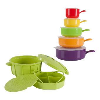 Prestige หม้ออัดแรงดัน สำหรับไมโครเวฟ - (แถมฟรี Microwave Bowl Set 5 ชิ้น)