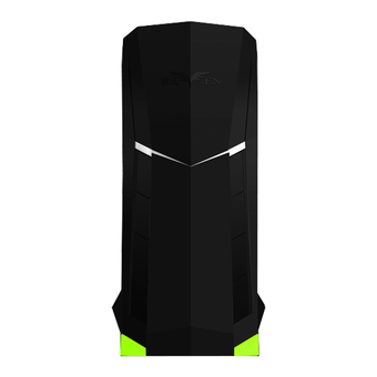SILVERSTONE ATX CASE (NO POWER) RAVEN GREEN SST-RVX01BV-W