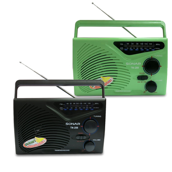 Sonar เครื่องเล่น วิทยุ (Black) + Sonar เครื่องเล่น วิทยุ (Green) มูลค่า 680 บาท