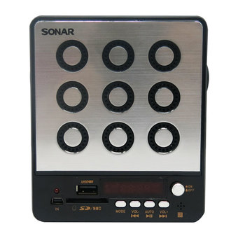 Sonar ลำโพงพกพา รุ่น DA-14 - สีดำ