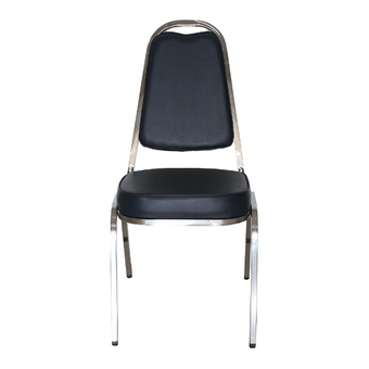 Inter Steel Stack Chair รุ่น CM001 (สีน้ำเงินกรมท่า)