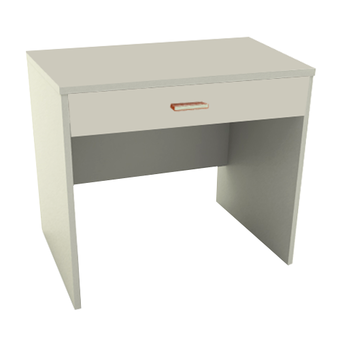 ADHOME โต๊ะทำงาน หน้าท็อป PVC ขนาด 80 ซม. รุ่น Work-80 (สีขาว)
