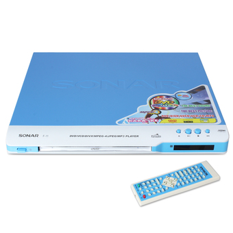 Sonar DVD เครื่องเล่นดีวีดี Colorfull รุ่น F-11 (สีฟ้า)