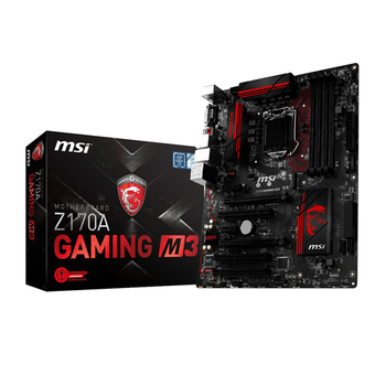  MSI M/B Main/Mother Board SOCKET 1151 Z170A GAMING M3