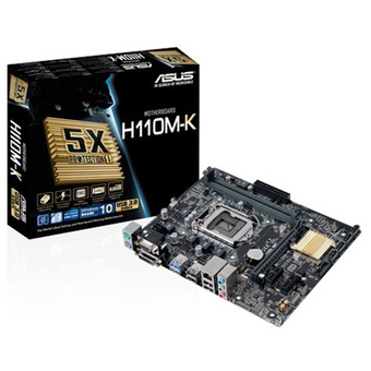 ASUS M/B - Main/Mother Board SOCKET 1151 H110M-K DDR4