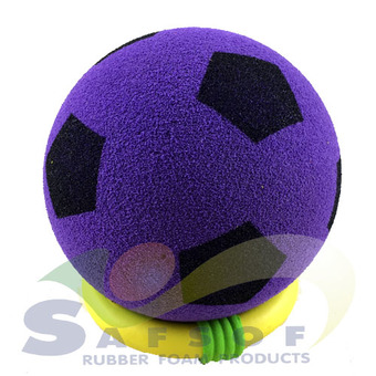 SAFSOF ลูกบอล รุ่น MS-100(C)-Z (บอลม่วงฐานเหลือง)