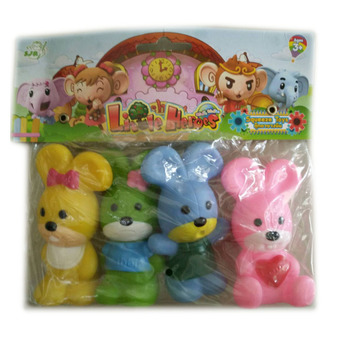 VRTOYS2U ตุ๊กตากระต่าย บีบมีเสียง