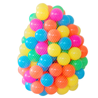 25PCS Eco-Friendly Colorful Soft Plastic Ocean Wave Ball