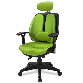 เก้าอี้เพื่อสุขภาพ เออร์โกเทรน รุ่น ดูอัล06 (Dual 06GFF)สีเขียว