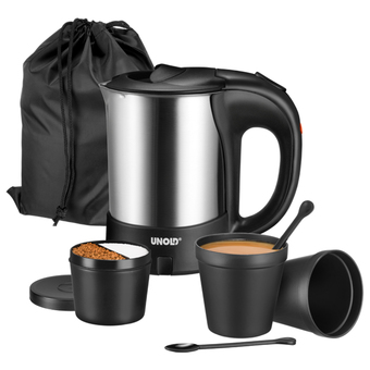 UNOLD กาต้มน้ำไฟฟ้า 0.5 ลิตร รุ่น 18575 (Stainless/Black)