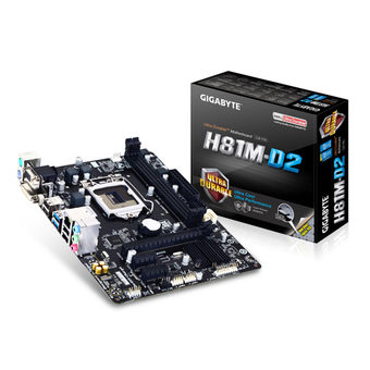 GIGABYTE Main Board SOCKET 1150 H81M-D2