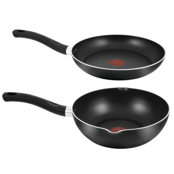 TEFAL Special SL1 set ชุดกระทะทรงลึก 26 ซม.และกระทะแบน 24 ซม. (Black)