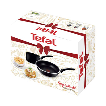 TEFAL Set Easy Cook Value ชุดกระทะ แพคคู่ ขนาด 20 และ 16 ซม. (1 set)