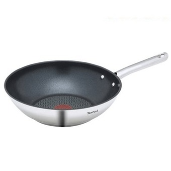 Tefal Duetto Stainless Steel Non-Stick Multi Wok Pan Induction Cookware 28cm