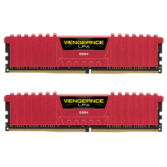 CORSAIR RAM - FOR PC DDR4-RAM 16/2133 (CMK16GX4M2A2133C13R) 8X2 RED