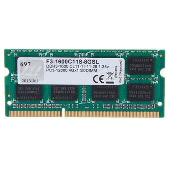 G.SKILL RAM For NoteBook BUS (1600) DDR3 (1600C11S-8GSL)