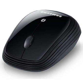 SAMSUNG Bluetooth 3.0 Wireless Mouse Blue Trace AA-SM7PWBB Black Color