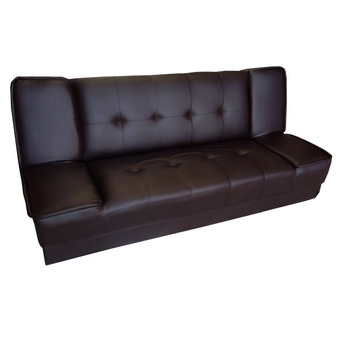 PT โซฟาปรับนอน 3 ที่นั่ง หุ้มหนัง PVC รุ่น SF-4 (สีน้ำตาล870)