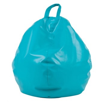 Esupersave เก้าอี้ Beanbag ทรงหยดน้ำ Ø60 ซม. - สีฟ้า (มีหูหิ้ว)