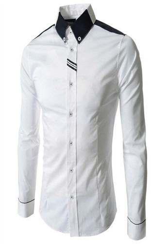 Reverieuomo CS18 Single-Breasted Shirt White