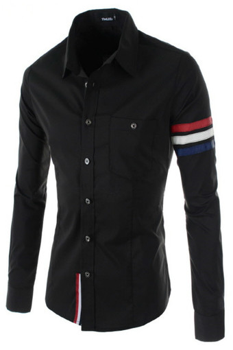 Reverieuomo CS38 Single-Breasted Shirt Black