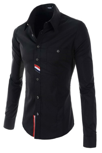 Reverieuomo CS40 Single-Breasted Shirt Black